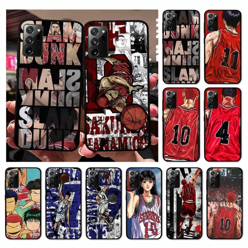 Cartoon Slam Dunk Basketball Anime Phone Case for Samsung Note 20 Ultra 10 pro lite plus 9 8 5 4 3 M 30s 11 51 31 31s 20 A7
Cartoon Slam Dunk Basketball Anime Phone Case for Samsung Note 20 Ultra 10 pro lite plus 9 8 5 4 3 M 30s 11 51 31 31s 20 A7