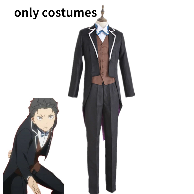 Anime Life In A Different World From Zero Natsuki Subaru Cosplay Costumes Jacket Trousers Fullset Male Performance Role Playing
Anime Life In A Different World From Zero Natsuki Subaru Cosplay Costumes Jacket Trousers Fullset Male Performance Role Playing