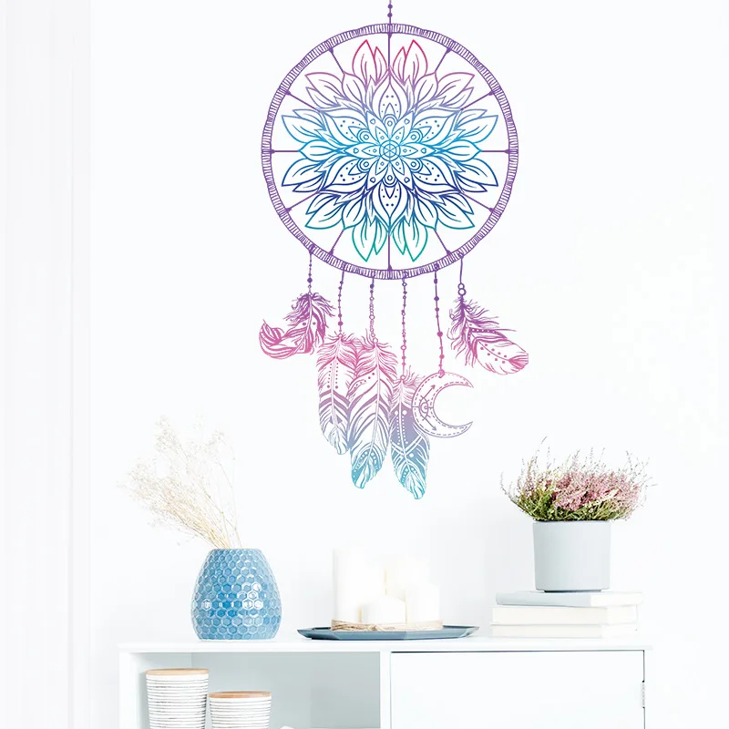 Dreamy Purple Dream Catcher Wall Sticker Bedroom Living Room Dream Catcher Decoration Girl Room Sticker Home Wall Decoration
Dreamy Purple Dream Catcher Wall Sticker Bedroom Living Room Dream Catcher Decoration Girl Room Sticker Home Wall Decoration