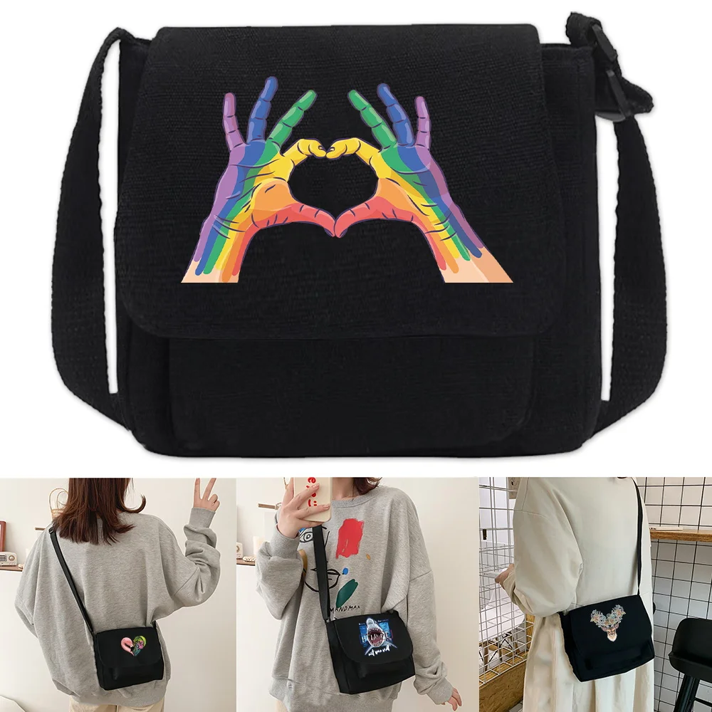 Crossbody Bag Canvas Shoulder Packet 2022 Women Wild Messenger Bags Youth Casual Postman Case Men Organizer Color Print Handbag
Crossbody Bag Canvas Shoulder Packet 2022 Women Wild Messenger Bags Youth Casual Postman Case Men Organizer Color Print Handbag