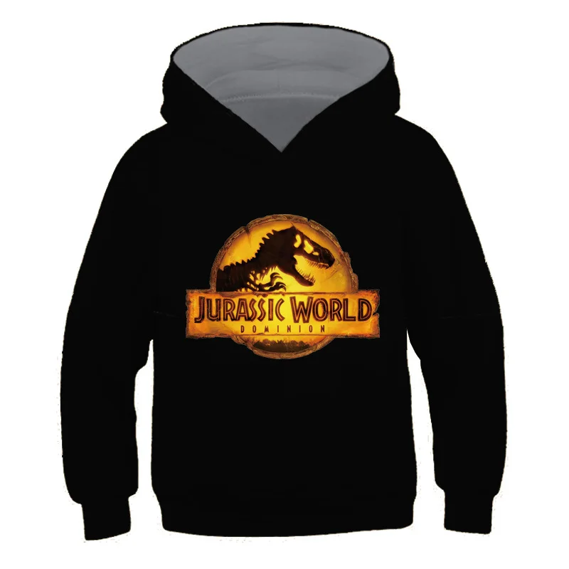 Boys Jurassic World Dominion Hoodies Children Hoodies Sweatshirt Boys Girls Spring Autumn Kids Long Sleeve Casual Baby Clothing
Boys Jurassic World Dominion Hoodies Children Hoodies Sweatshirt Boys Girls Spring Autumn Kids Long Sleeve Casual Baby Clothing
