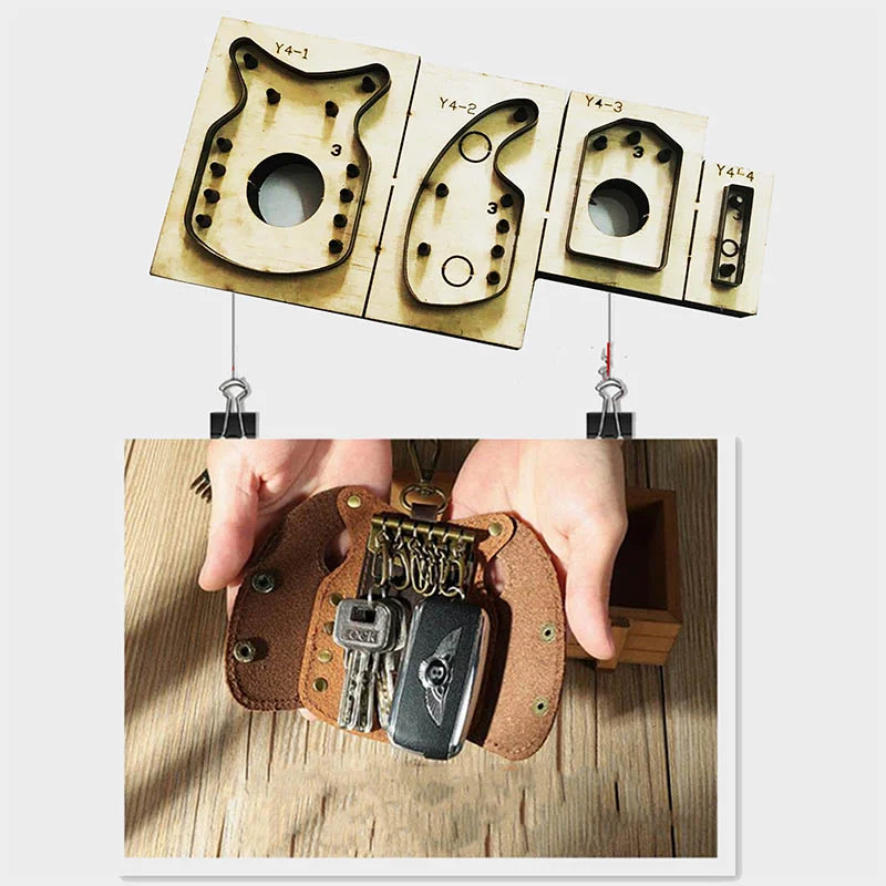 Кожаный чехол для ключа, деревянные высечки, Diy лазерные инструменты для высечки формы, подходит для высекальной машины (Размер: 108x59 мм)
Кожаный чехол для ключа, деревянные высечки, Diy лазерные инструменты для высечки формы, подходит для высекальной машины (Размер: 108x59 мм)