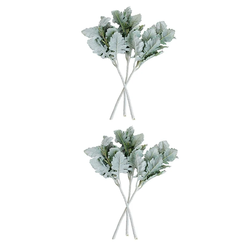 20 Pcs Artificial Flocked Lambs Ear Leaves Dusty Miller Stems Flocked Oak Leaves Lamb's Ear Leaf For Home Wedding
20 Pcs Artificial Flocked Lambs Ear Leaves Dusty Miller Stems Flocked Oak Leaves Lamb's Ear Leaf For Home Wedding