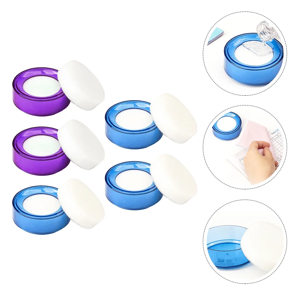 5 Pcs Money Counting Water Box Finger Moistener Pro Tools Manual Hand Plastic Sponge Fingertip Paper Office
5 Pcs Money Counting Water Box Finger Moistener Pro Tools Manual Hand Plastic Sponge Fingertip Paper Office