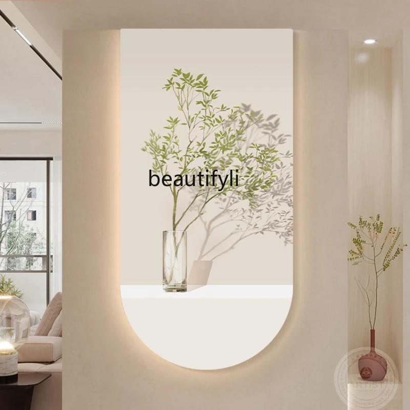 LBX Living Room Decorative Painting Sofa Wall Painting Light Shadow Green Plant Fresh Home Walkway Entrance Luminous Mural
LBX Living Room Decorative Painting Sofa Wall Painting Light Shadow Green Plant Fresh Home Walkway Entrance Luminous Mural