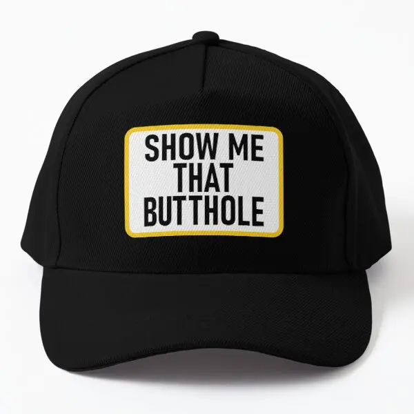 Show Me That Butthole Baseball Cap Hat Spring Hip Hop Women Mens Solid Color Fish Czapka Sun Black Bonnet Outdoor Sport
Show Me That Butthole Baseball Cap Hat Spring Hip Hop Women Mens Solid Color Fish Czapka Sun Black Bonnet Outdoor Sport