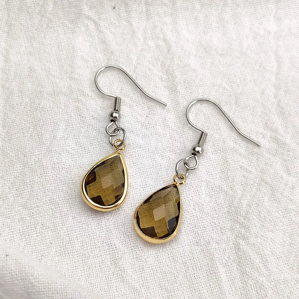 Birthstone Dangle Earrings Women Personalized Stainless Steel Jewelry Korean Fashion Girls Drop Earrings Birthday Gift Wholesale 
Birthstone Dangle Earrings Women Personalized Stainless Steel Jewelry Korean Fashion Girls Drop Earrings Birthday Gift Wholesale