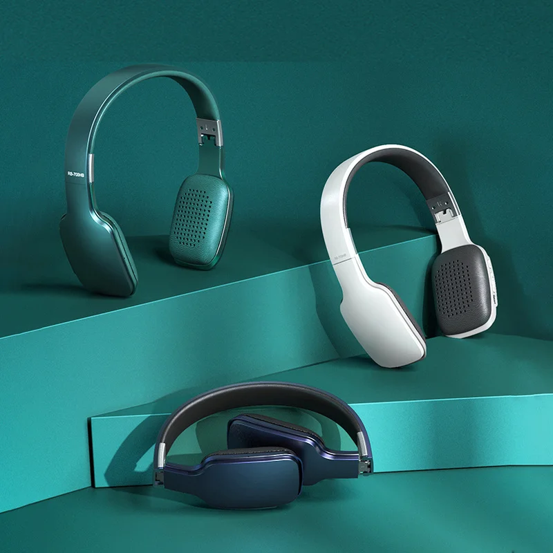 Wireless Headset Bluetooth Headset RB-700HB Folding Portable 5.0 Bluetooth Headset
Wireless Headset Bluetooth Headset RB-700HB Folding Portable 5.0 Bluetooth Headset