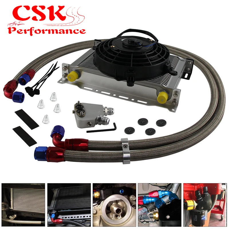 28Row Oil Cooler +Fan for Cadillac CTS-V 04-06 Corvette C5 97-04 C6 05-13 C7 14-19 Camaro Firebird 98-02 LS1 LS2 LS3 LS6 LS7 LS9
28Row Oil Cooler +Fan for Cadillac CTS-V 04-06 Corvette C5 97-04 C6 05-13 C7 14-19 Camaro Firebird 98-02 LS1 LS2 LS3 LS6 LS7 LS9