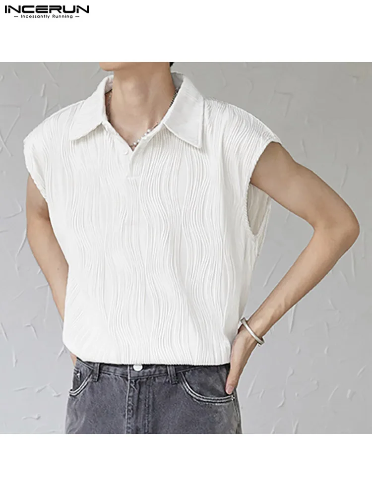 INCERUN Tops 2022 Korean Style New Men Casual Pleated Waistcoat Fashion Well Fitting Male Solid All-match Sleeveless Vests S-5XL
INCERUN Tops 2022 Korean Style New Men Casual Pleated Waistcoat Fashion Well Fitting Male Solid All-match Sleeveless Vests S-5XL