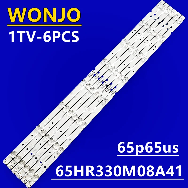 Светодиодная лента для подсветки toshiba 65HR330M08A41 V2 65HR330M08A1 4C-LB6508-HR01J 30 шт. | Электроника