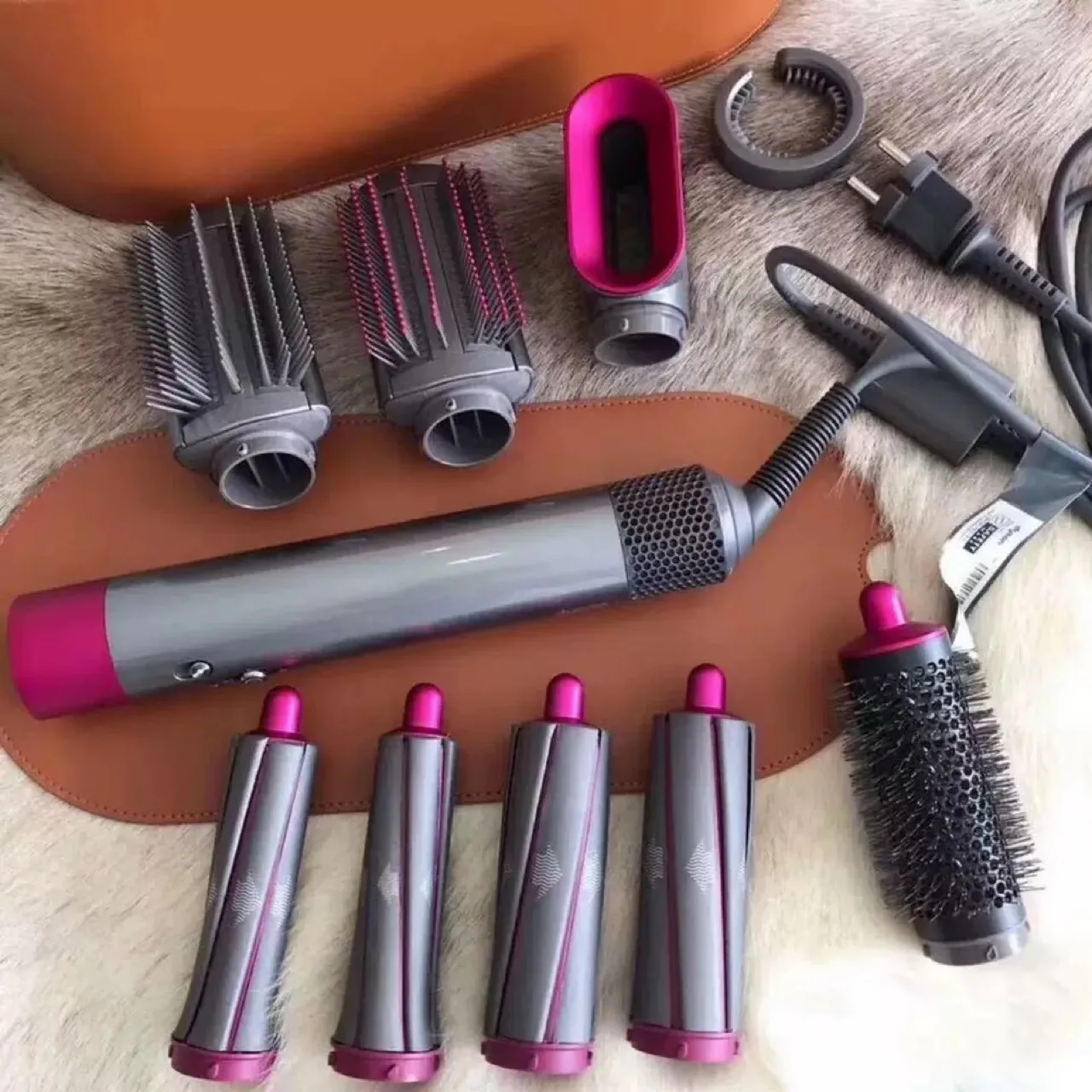 8 In 1 MultiFunctional Hair Dryer Comb Hot Air Styler Hair Curler Straightening Curling Iron Styling Brush Hair Style
8 In 1 MultiFunctional Hair Dryer Comb Hot Air Styler Hair Curler Straightening Curling Iron Styling Brush Hair Style