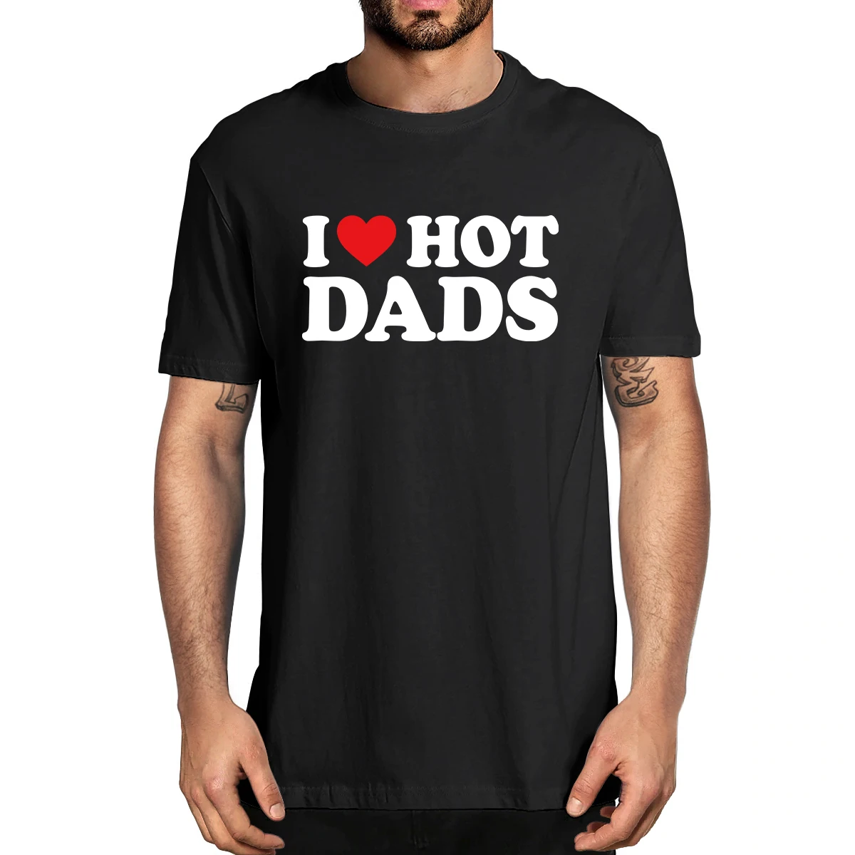 100% Cotton I Love Hot Dads Heart Lover Gift Men's Novelty Short Sleeve T-Shirt Women Casual Streetwear Harajuku Fashion Tee
100% Cotton I Love Hot Dads Heart Lover Gift Men's Novelty Short Sleeve T-Shirt Women Casual Streetwear Harajuku Fashion Tee