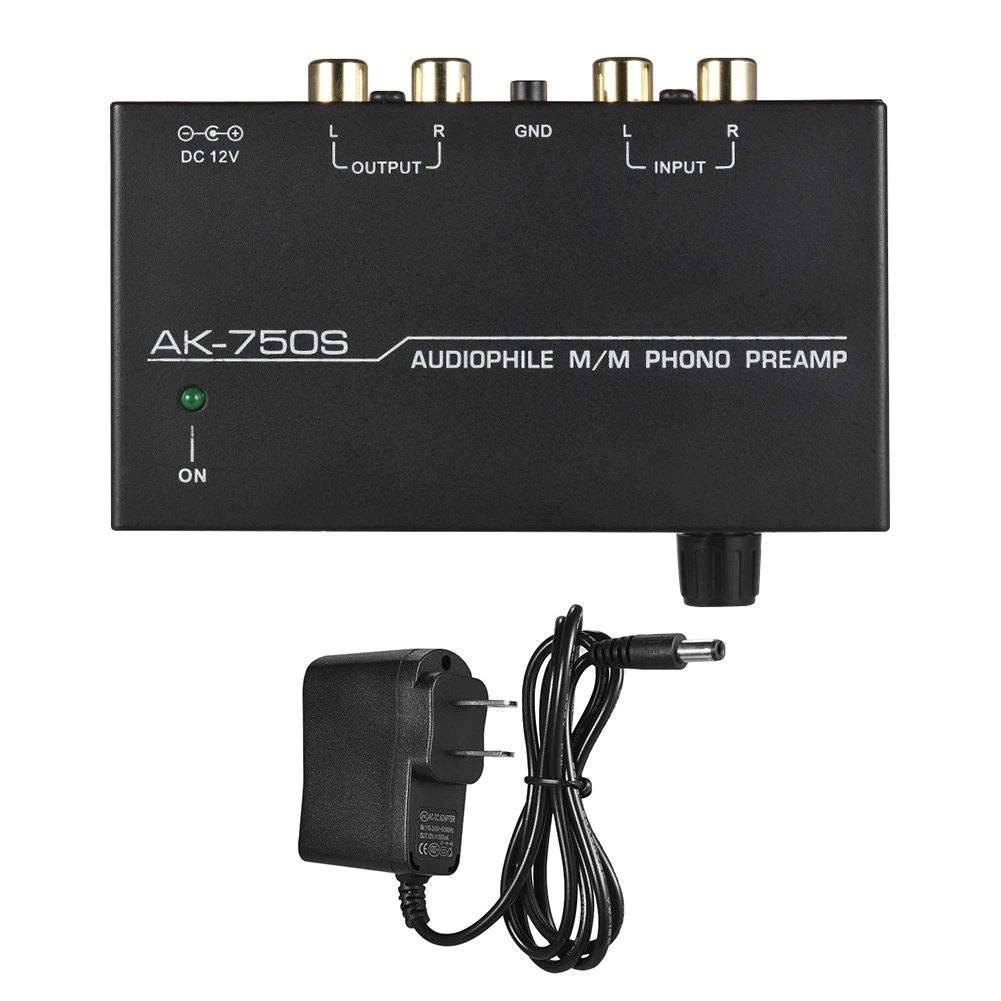 Preamplifier Stereo Turntable Home Low Noise Electronic Input Output Portable Phono Preamp With Level Controls Black Metal Audio
Preamplifier Stereo Turntable Home Low Noise Electronic Input Output Portable Phono Preamp With Level Controls Black Metal Audio