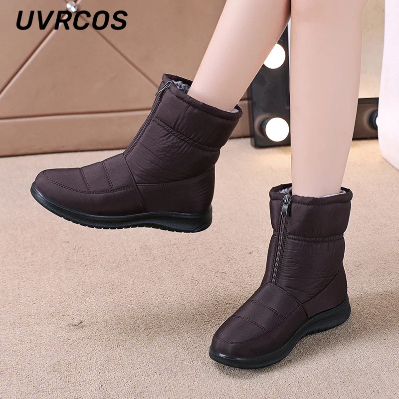 Women Snow Boots Winter Naked Keep Warm Flat Cotton Outdoor Water Proof Middle Tube Lowheeled Fashion Casual The New Listing
Women Snow Boots Winter Naked Keep Warm Flat Cotton Outdoor Water Proof Middle Tube Lowheeled Fashion Casual The New Listing