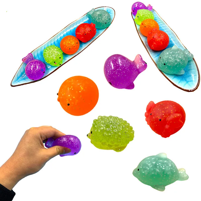 5Pcs Squishy Sensory Novelty Decompression Toy Large Gold Dust Aquatic Creatures Dumplings Kids Toys Fidget Relax Toys
5Pcs Squishy Sensory Novelty Decompression Toy Large Gold Dust Aquatic Creatures Dumplings Kids Toys Fidget Relax Toys