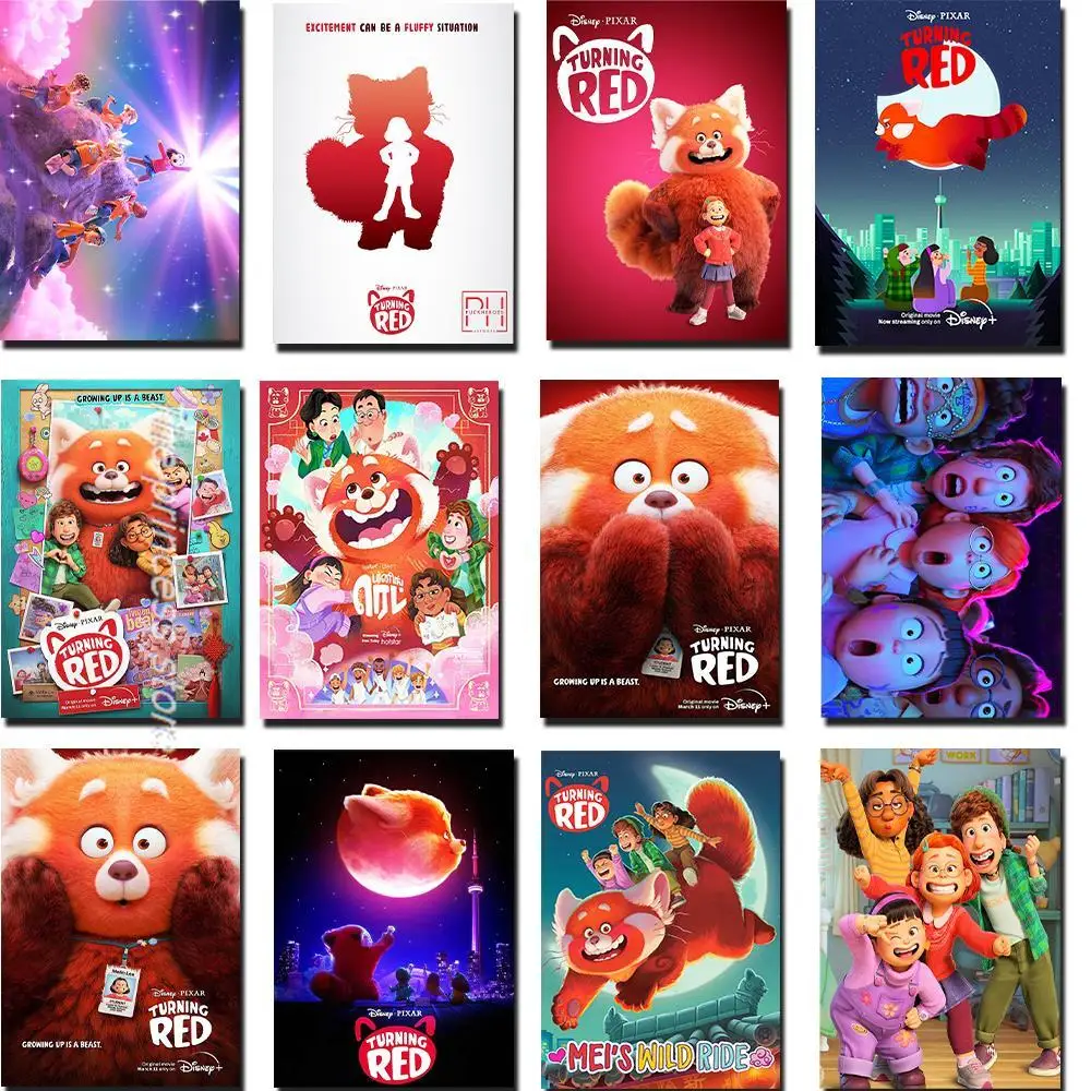 Купите 3 и получите 4 новых поворотных постера из мультфильма Disney красного цвета, картина с животными из мультфильмов Pixar, настенная наклейка...
Купите 3 и получите 4 новых поворотных постера из мультфильма Disney красного цвета, картина с животными из мультфильмов Pixar, настенная наклейка...