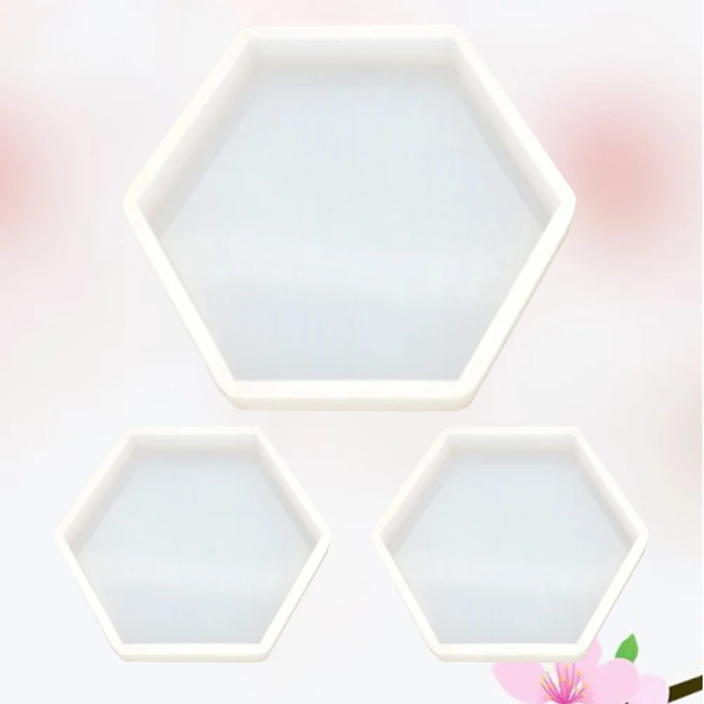 Molds Resin Mold Silicone Hexagon Epoxycrystal Coaster Diycasting Large Jewelry Mould Tray Gift Anniversary Clay Polymer Agate
Molds Resin Mold Silicone Hexagon Epoxycrystal Coaster Diycasting Large Jewelry Mould Tray Gift Anniversary Clay Polymer Agate