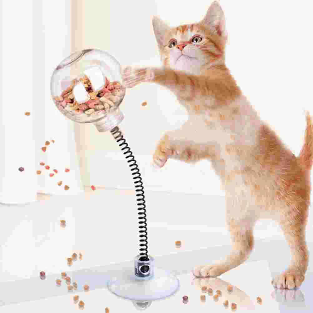 Cat Treat Dispenser Cat Treat Holder Spring Dispenser Toy Indoor Cat Toy Cat Teasing Toy
Cat Treat Dispenser Cat Treat Holder Spring Dispenser Toy Indoor Cat Toy Cat Teasing Toy