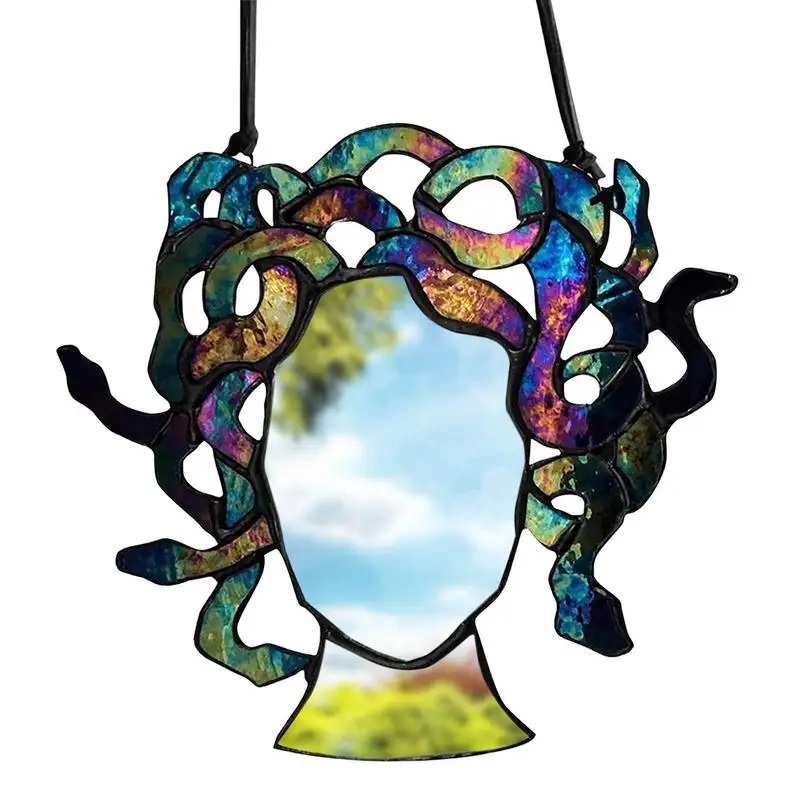 Colorful Medusa Decorative Pendant Multi-Color Spectrum Wall Mountable Mirror Wall Decor Mirrors For Living Room Gift For
Colorful Medusa Decorative Pendant Multi-Color Spectrum Wall Mountable Mirror Wall Decor Mirrors For Living Room Gift For