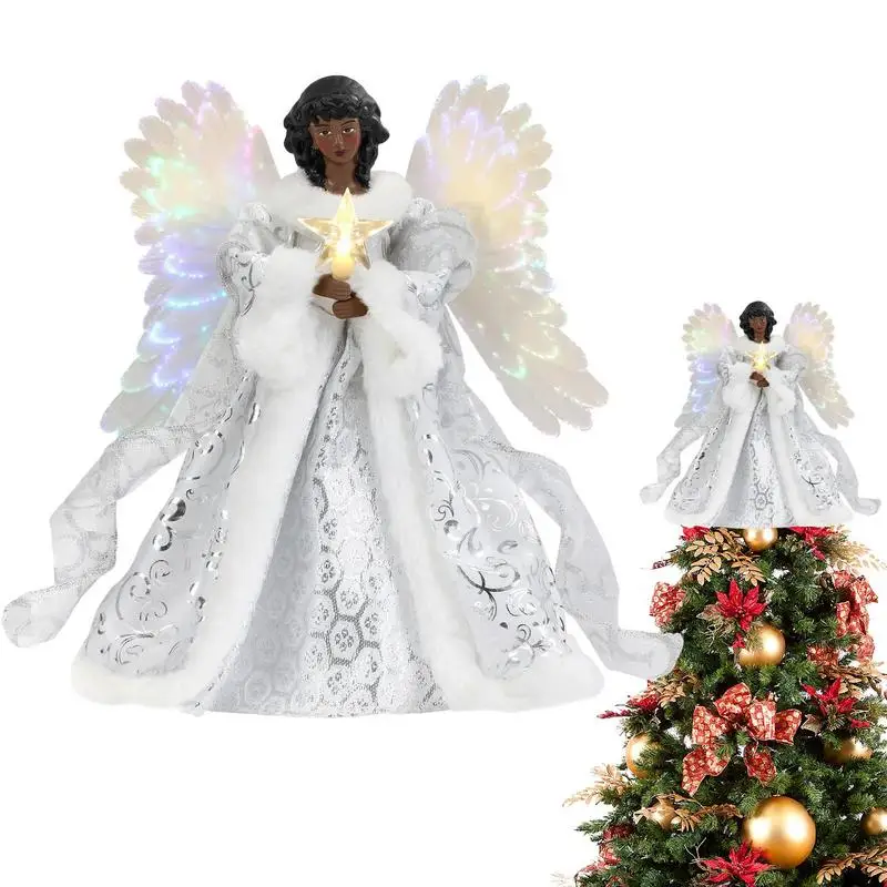Christmas Tree Topper Angel Rustic Angel Pendant Christmas Tree Topper Charming Angel Statue Tree Top For Seasonal Christmas
Christmas Tree Topper Angel Rustic Angel Pendant Christmas Tree Topper Charming Angel Statue Tree Top For Seasonal Christmas