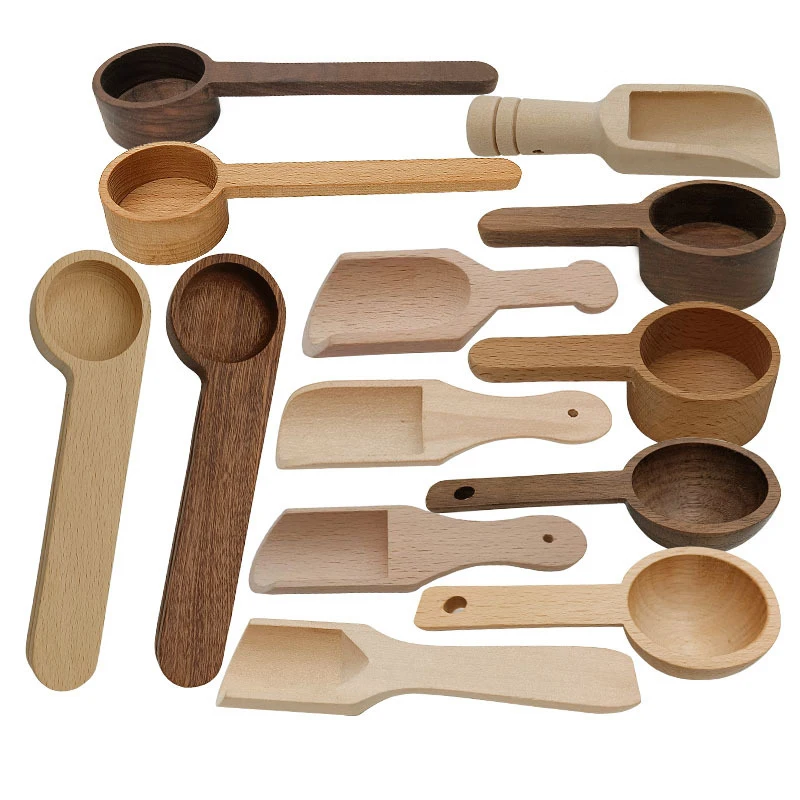 

Измерительные инструменты для приготовления пищи, деревянная мерная ложка, мерные ложки, мерная ложка, кухонная ложка для чая, кофе