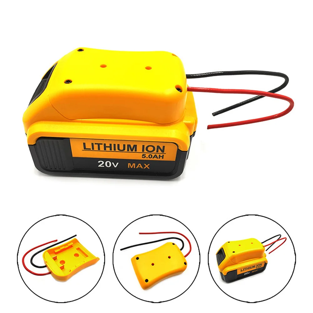 95x74x33mm High Temperature Resistant 14.4V/18V/20V Power Connector Adapter Dock Holder 14 Awg Wires
95x74x33mm High Temperature Resistant 14.4V/18V/20V Power Connector Adapter Dock Holder 14 Awg Wires