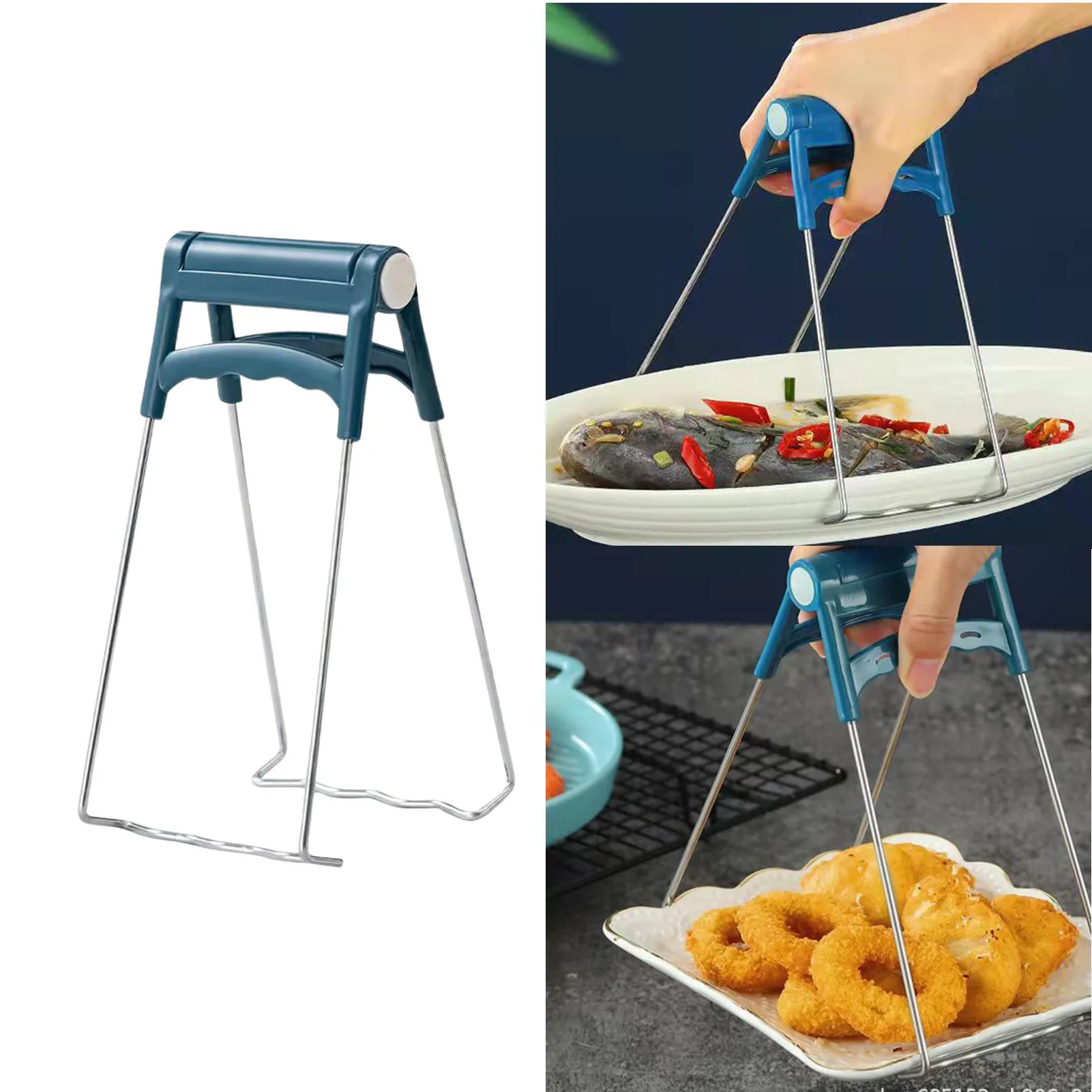 5pcs Bowl Gripper Clips Stainless Steel Kitchen Tongs Set Multifunctional Cooking Protection Set Silicone Protective Mat
5pcs Bowl Gripper Clips Stainless Steel Kitchen Tongs Set Multifunctional Cooking Protection Set Silicone Protective Mat