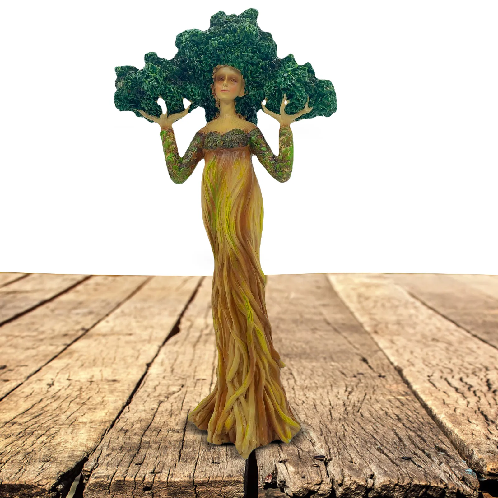 Forest Goddess Statue Tree-shape Statue Table Decoration Garden Crafts Ornaments Tree God Figurine Ornaments
Forest Goddess Statue Tree-shape Statue Table Decoration Garden Crafts Ornaments Tree God Figurine Ornaments