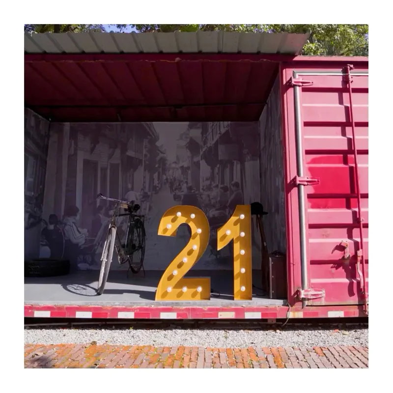 New Design Wholesale Golden paint diamond lighting effect Light Up Numbers Customized Light Letter Marquee Letter
New Design Wholesale Golden paint diamond lighting effect Light Up Numbers Customized Light Letter Marquee Letter