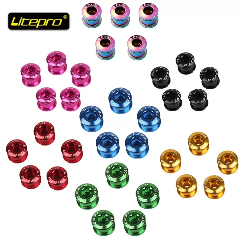 chain wheel screw nut lightweight aluminum alloy chainring mounting screw MTB road bike BMX Universal part 9 colors
chain wheel screw nut lightweight aluminum alloy chainring mounting screw MTB road bike BMX Universal part 9 colors