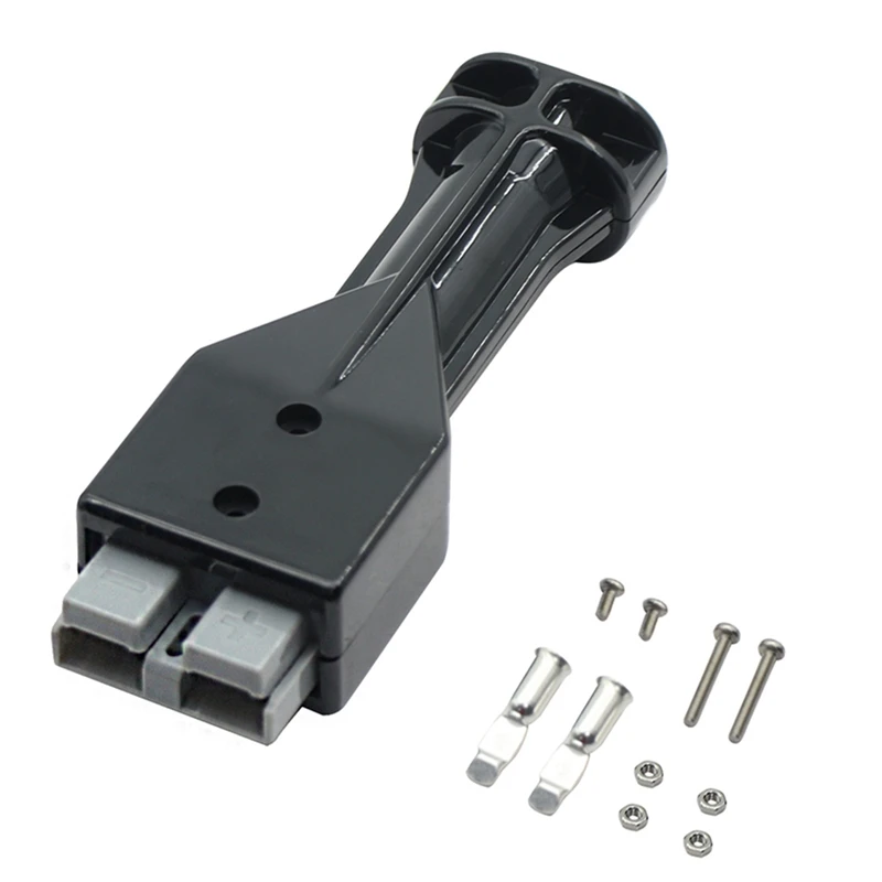 Charger DC Side SB50 Connector Handle Plug Kit for EZGO Electric Golf Cart, with Contact Pins, Part Number 18972-G1
Charger DC Side SB50 Connector Handle Plug Kit for EZGO Electric Golf Cart, with Contact Pins, Part Number 18972-G1