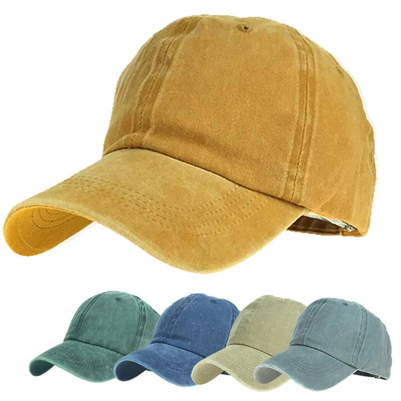 Wholesale Vintage Washed Cotton Baseball Cap Women Men Kids Sun Hats For Boy Girls Spring Summer Snapback Caps Hat Solid Color
Wholesale Vintage Washed Cotton Baseball Cap Women Men Kids Sun Hats For Boy Girls Spring Summer Snapback Caps Hat Solid Color