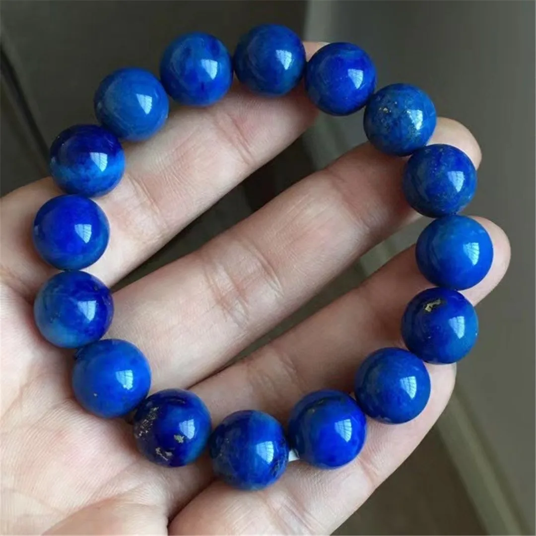 12mm Natural Blue Lapis Lazuli Bracelet For Women Men Healing Wealth Gift Crystal Cut Beads Rare Gemstone Strands Jewelry AAAAA
12mm Natural Blue Lapis Lazuli Bracelet For Women Men Healing Wealth Gift Crystal Cut Beads Rare Gemstone Strands Jewelry AAAAA