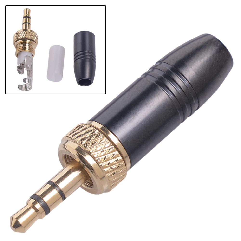 3.5mm Stereo Plug Connector Replacement For Sennheiser Wireless Microphone Cable For Connecting DPA Microphones
3.5mm Stereo Plug Connector Replacement For Sennheiser Wireless Microphone Cable For Connecting DPA Microphones