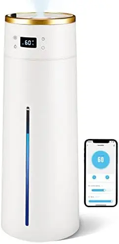 Humidifiers for Large Room Bedroom, 8L Large Humidifier Works with Wifi Alexa, Ultrasonic Cool Mist Plant Air Humidifier Indoor,
Humidifiers for Large Room Bedroom, 8L Large Humidifier Works with Wifi Alexa, Ultrasonic Cool Mist Plant Air Humidifier Indoor,