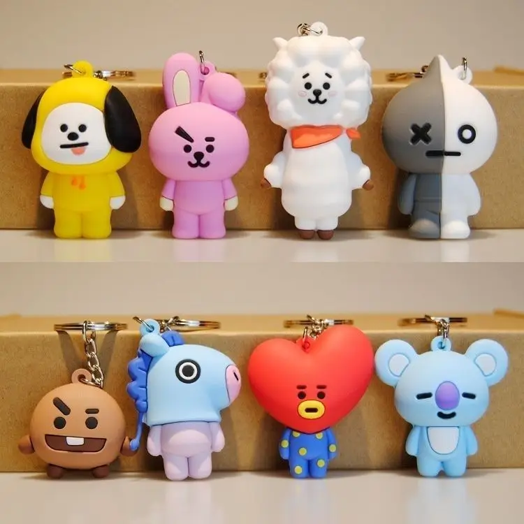 Kawaii Bt21 кулон силиконовая кукла брелок сумка Ювелирные изделия милый мультфильм творческий аниме брелок Подвеска маленький подарок
Kawaii Bt21 кулон силиконовая кукла брелок сумка Ювелирные изделия милый мультфильм творческий аниме брелок Подвеска маленький подарок