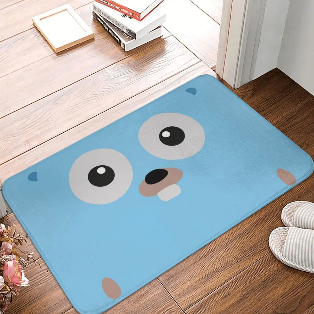 Коврик Golang Gopher 60x40 см, полиэфирные напольные коврики, популярные прочные для помещений
Коврик Golang Gopher 60x40 см, полиэфирные напольные коврики, популярные прочные для помещений