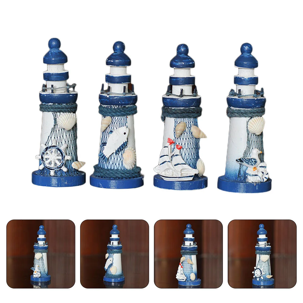 Lighthouse Decor Beach Statue Figurine Seaside Decorations Mini Small Sea Wooden Coastal Landscape Mediterranean Micro Nautical
Lighthouse Decor Beach Statue Figurine Seaside Decorations Mini Small Sea Wooden Coastal Landscape Mediterranean Micro Nautical