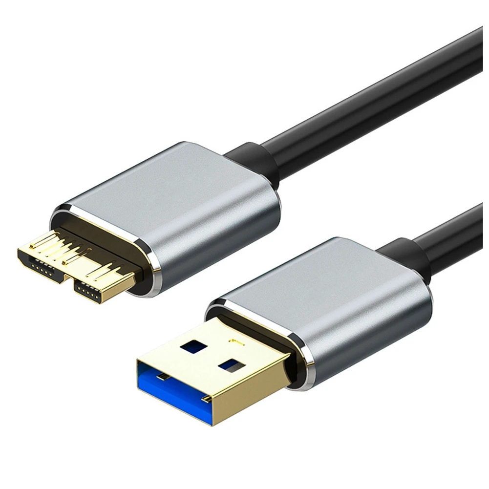 Hard Drive External Cable USB Micro-B HDD Cable Micro-B Data Cable SSD Sata Cable for Hard Disk Micro-B USB3.0, 0.5M
Hard Drive External Cable USB Micro-B HDD Cable Micro-B Data Cable SSD Sata Cable for Hard Disk Micro-B USB3.0, 0.5M