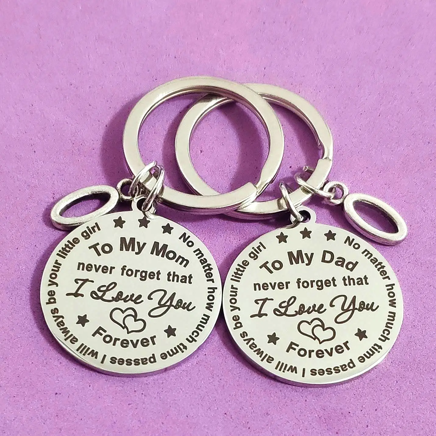 Gift Keys Holder Thanksgiving Be Your Girl Father's Day Keyring Creative 26 Letters Stainless Steel to Dad Mom Keychain Car
Gift Keys Holder Thanksgiving Be Your Girl Father's Day Keyring Creative 26 Letters Stainless Steel to Dad Mom Keychain Car