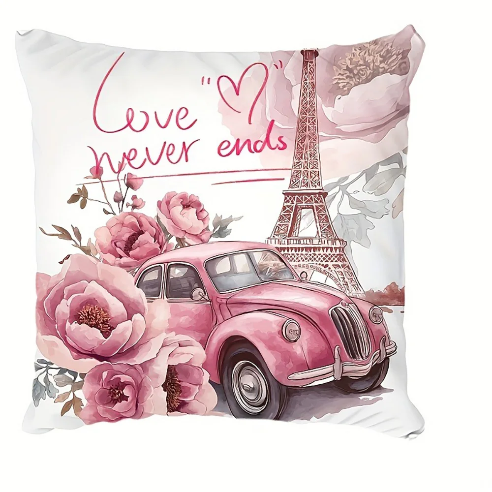 Чехол для подушки Paris Romance полиэстер 40x40 см
Чехол для подушки Paris Romance полиэстер 40x40 см