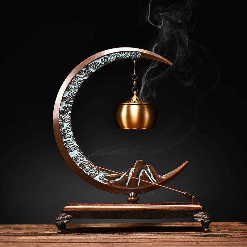 Copper Incense Burners Indoor Hanging Household Large Incense Burner Ornaments Sandalwood Decoracion Para El Hogar Home Decor
Copper Incense Burners Indoor Hanging Household Large Incense Burner Ornaments Sandalwood Decoracion Para El Hogar Home Decor