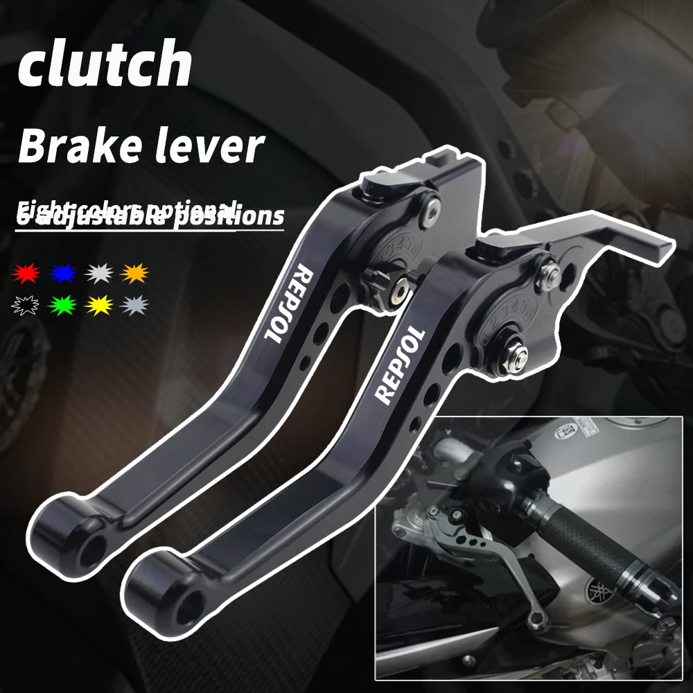 For HONDA CBR1000RR 2004-2007 CB1000R 2008-2014 Motorcycle Adjustable Handles Lever Long / Short Brake Clutch Levers logo REPSOL
For HONDA CBR1000RR 2004-2007 CB1000R 2008-2014 Motorcycle Adjustable Handles Lever Long / Short Brake Clutch Levers logo REPSOL