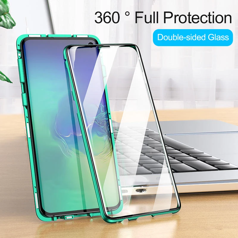Double-sided Glass Magnetic Case For Samsung Galaxy S23 S22 Ultra S21 S20 Plus Metal Magnet Full Protector Cover
Double-sided Glass Magnetic Case For Samsung Galaxy S23 S22 Ultra S21 S20 Plus Metal Magnet Full Protector Cover