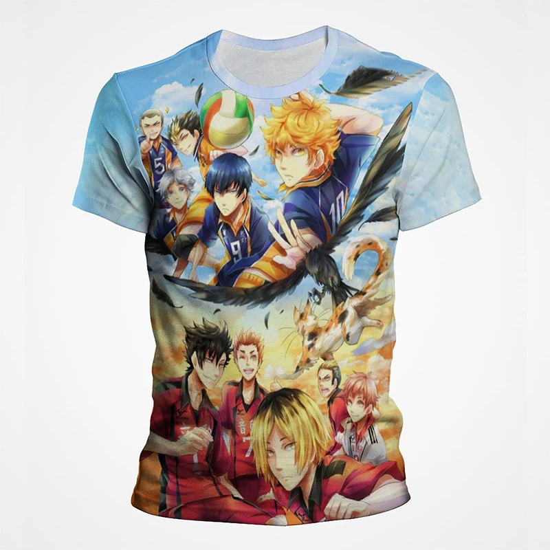 2023 New Anime Haiku Volleyball Junior Fashion T Shirt Summer Boy Girl Harajuku Cartoon Oversized T-Shirt For Men Short Sleeve
2023 New Anime Haiku Volleyball Junior Fashion T Shirt Summer Boy Girl Harajuku Cartoon Oversized T-Shirt For Men Short Sleeve