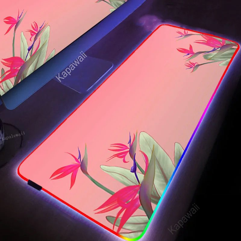 Japanese Mouse Pad Sakura MouseMat RGB LED Flowers Black Mausepad Pink Mechanical Keyboard Deskmat Big Mousepad XXL 90x40 Carpet
Japanese Mouse Pad Sakura MouseMat RGB LED Flowers Black Mausepad Pink Mechanical Keyboard Deskmat Big Mousepad XXL 90x40 Carpet