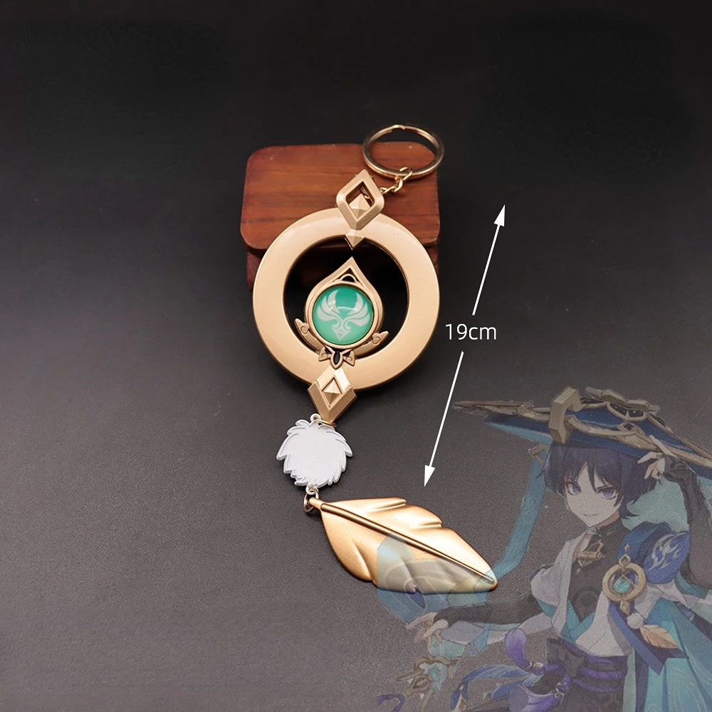 Game Genshin Impact Vision Wanderer Scaramouche Cosplay Keychain Luminous Weapons Eye Of Original God Toy KeyRing
Game Genshin Impact Vision Wanderer Scaramouche Cosplay Keychain Luminous Weapons Eye Of Original God Toy KeyRing