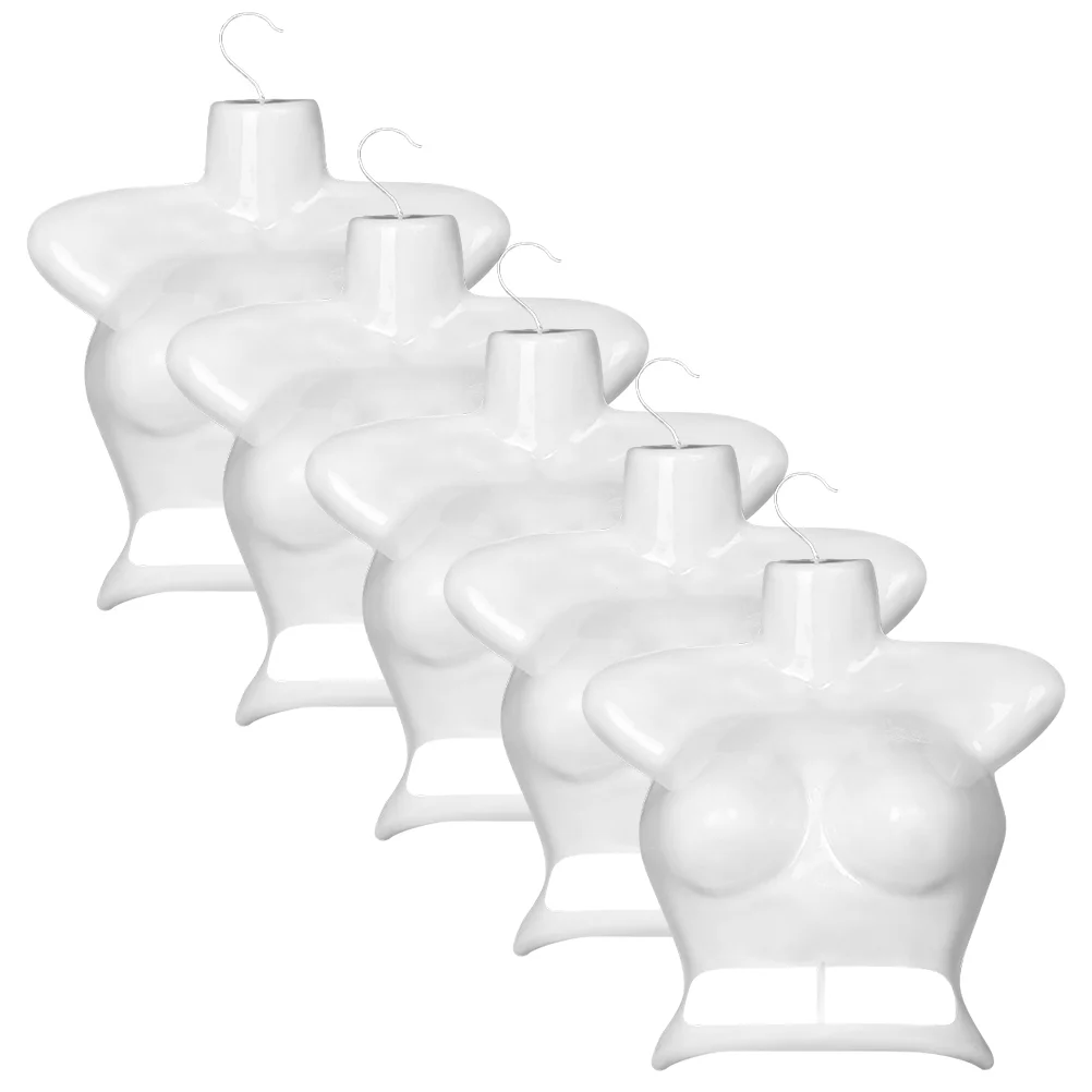 5 Pcs Mannequin Hanger Female Model Tops Girls Props Clothes Stand Plastic Dress Rack Woman
5 Pcs Mannequin Hanger Female Model Tops Girls Props Clothes Stand Plastic Dress Rack Woman
