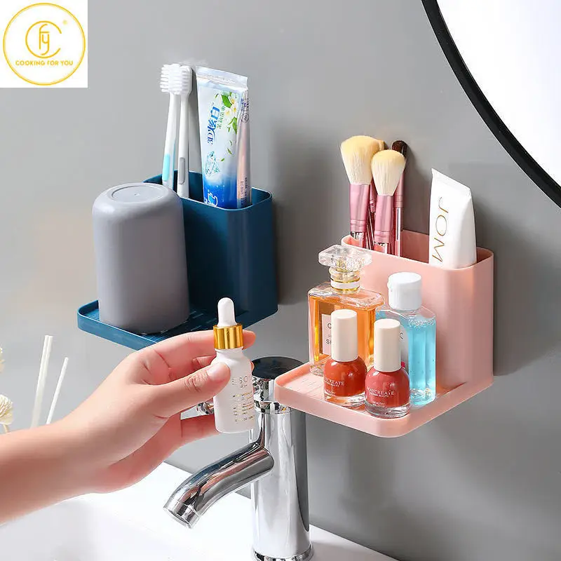 Family Creative Perforation-free Wall Mounted Type Shower Gel Storage Boxes Home Bathroom Waterproof Sundries Storage Containers
Family Creative Perforation-free Wall Mounted Type Shower Gel Storage Boxes Home Bathroom Waterproof Sundries Storage Containers